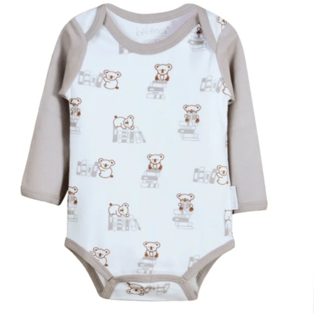 BÈBÈNCA ORGANICS - Unisex Onesie - Books Print
